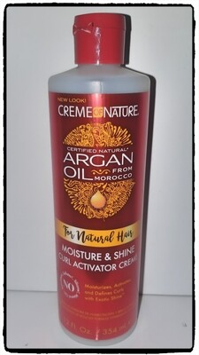Creme Of Nature Argan Oil - Moisture & Shine Curl Activator Creme