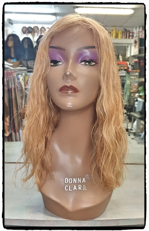 Perruque Bresilienne Blonde platine  Lace front 14"