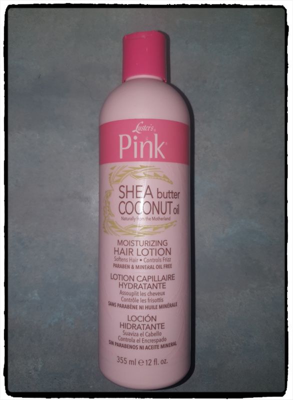 Luster's PINK - Shea Butter Coconut Oil - Lotion capillaire hydratante