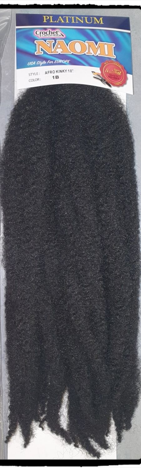 NAOMI Platinium - Afro Kinky 18"