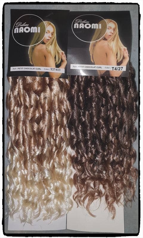 DELUXE NAOMI Petit Chocolate Curl 12"