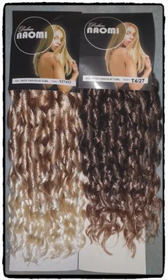 DELUXE NAOMI Petit Chocolate Curl 12"