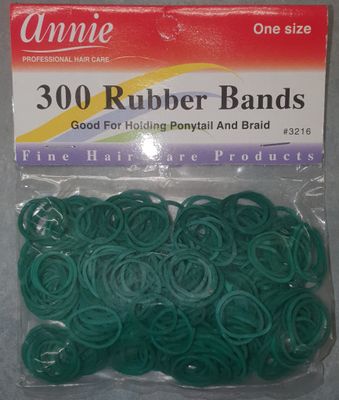 300 Rubber Band ( elastiques vert)