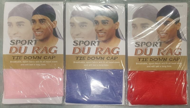 SPORT DuRag - Tie down cap