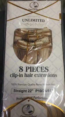 DRESSMAKER Unlimited 8 Pieces Clip-In Extensions 18" (45cm)