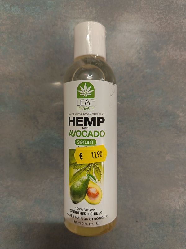 LEAF LEGACY- HEMP and AVOCAT Serum