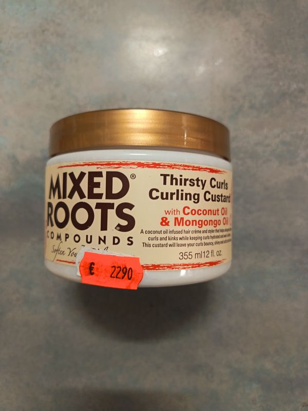 MIXED ROOTS - Thirsty Curls Curling Custard