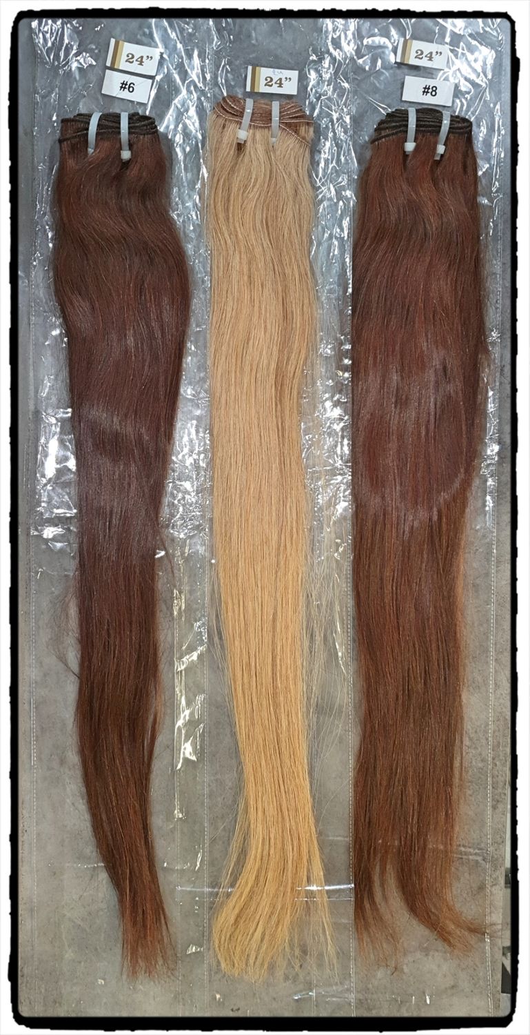Extensions Indiennes Lisses 100% vierges & remy 24" (60cm) à 30" (75cm)