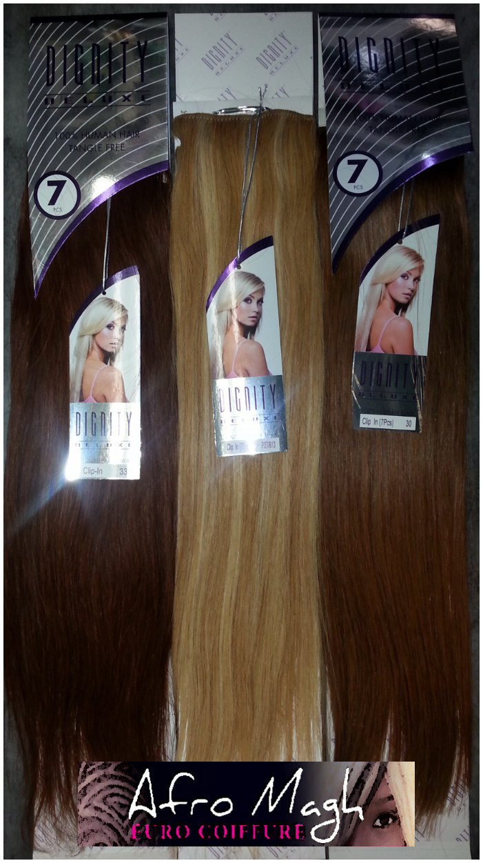 DIGNITY Deluxe -Extensions Tissage 100% naturelles 18