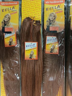 BELLA New Collection - 100% Human Hair - Tissage Silky 18" (45cm)