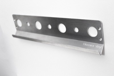 Vinyl Record Shelf | Vinyl Record Frame - Extendable Floating Wall Mount for 7&quot; Singles, 12&quot; LPs, &amp; Double-LPs