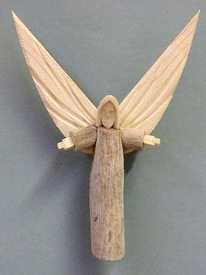 Angel, Carved