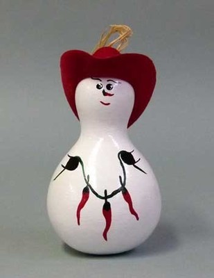 Cowboy Snowman, Gourd