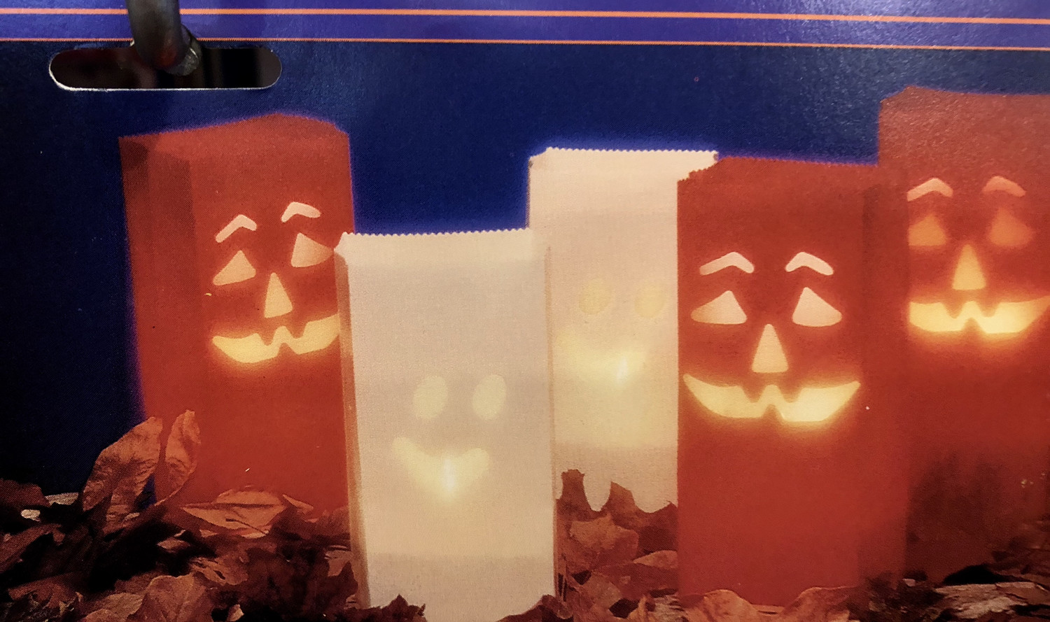 Halloween Luminaria Sleeves