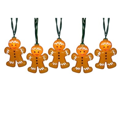 Gingerbread Men Light Set