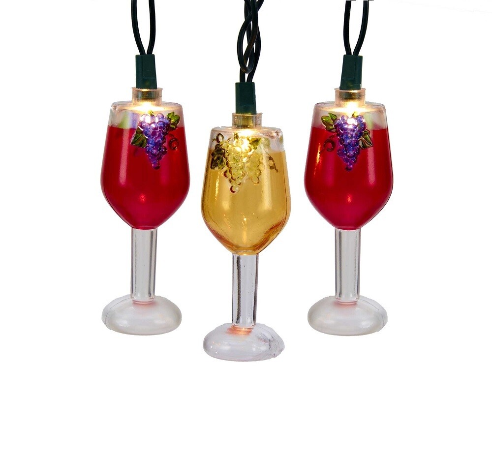 Wine Glasses Light Set Wine Glasses Light Set