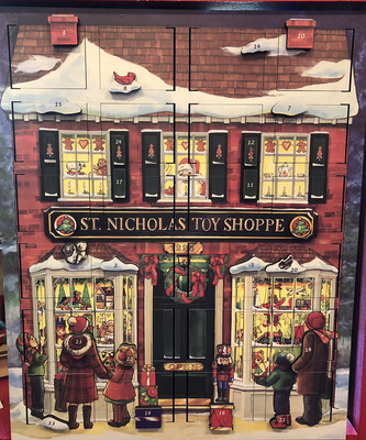 Saint Nicholas Toy Shoppe Musical Advent Calendar