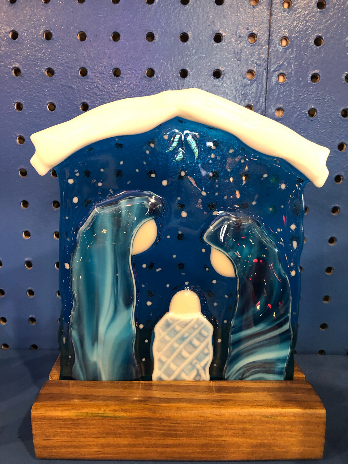 Fused Glass Nativity