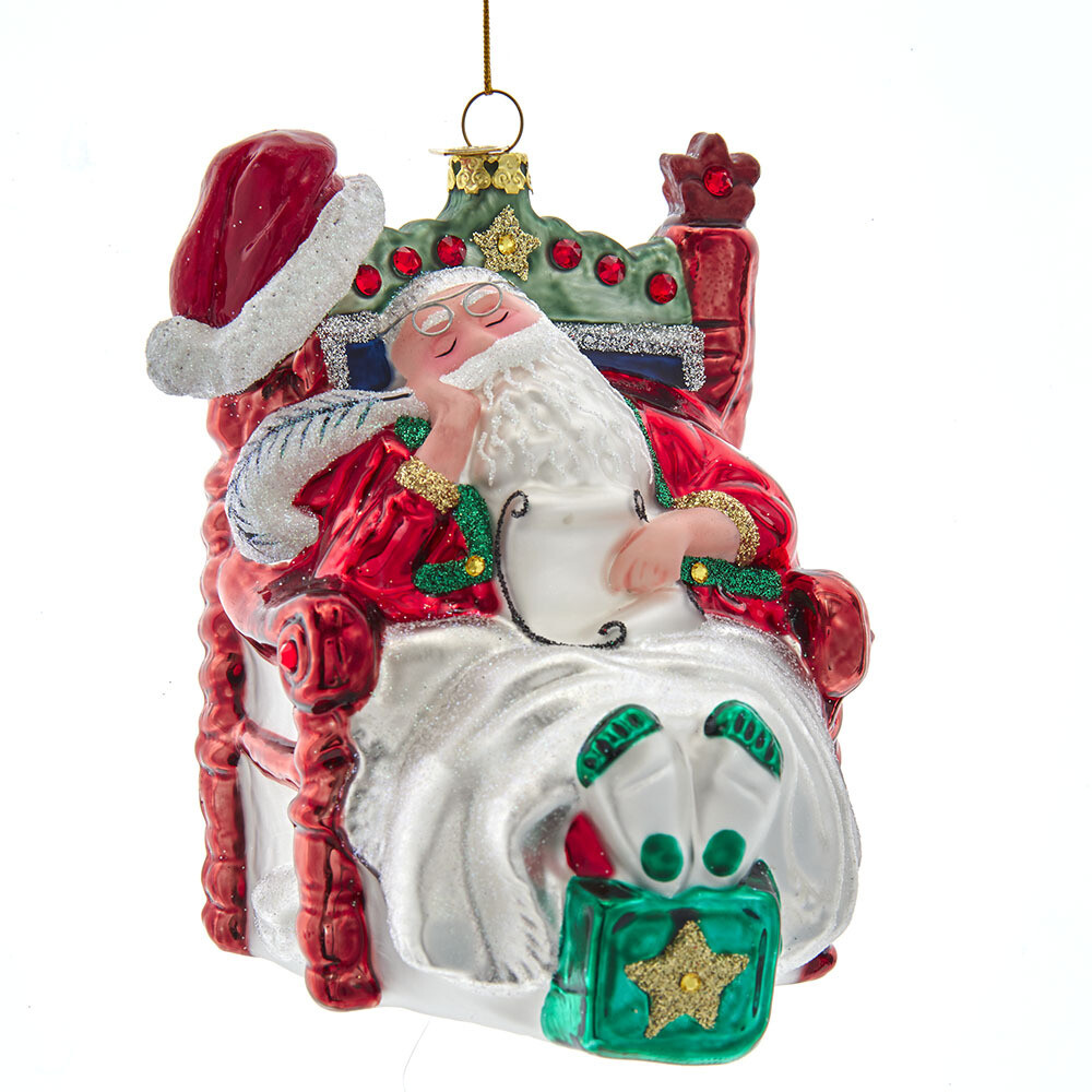 Santa In Chair