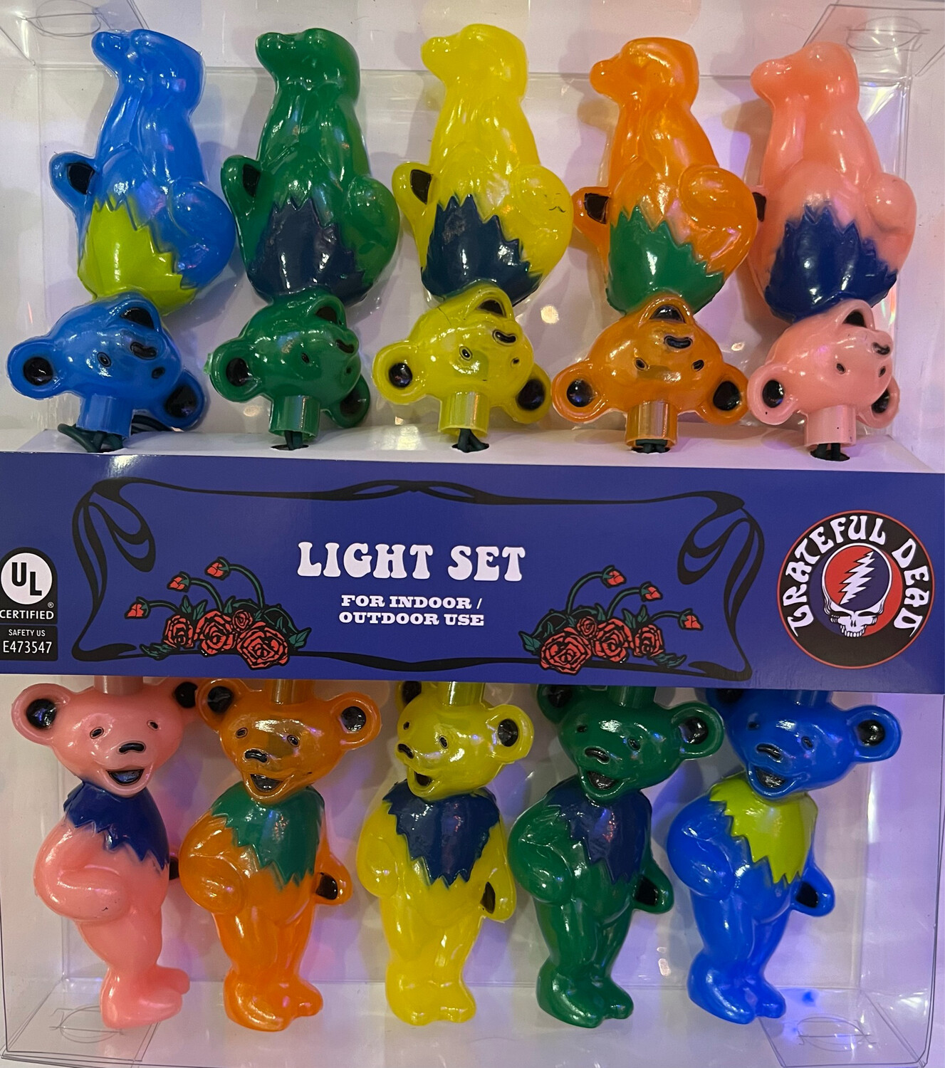 Grateful Dead Dancing Bears Light Set