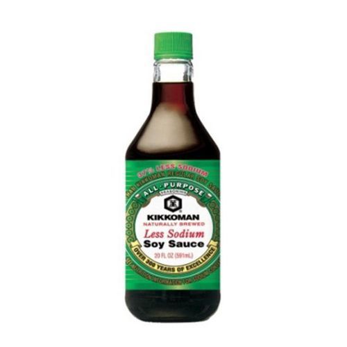 Salsa de Soya Bajo de Sal Kikkoman 591 ml
