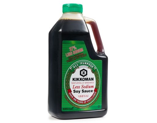 Salsa de Soya Bajo de Sal Kikkoman 1.2 L