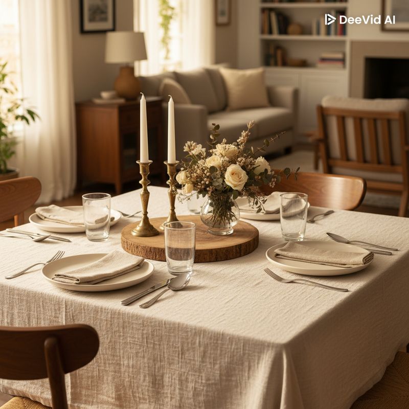 Manteleria y Decoracion