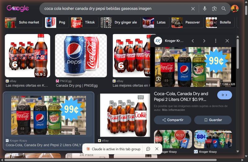 Bebidas gaseosas