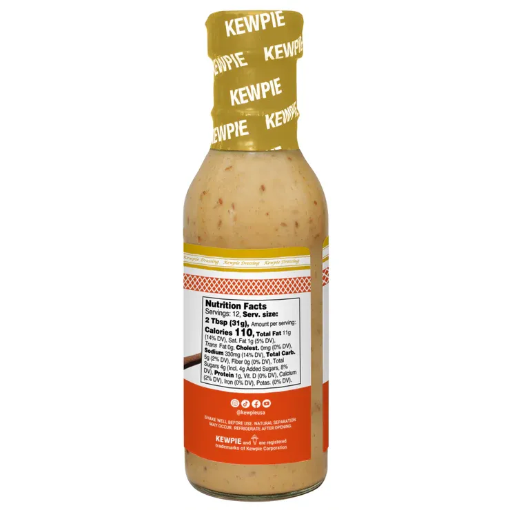 Aliño de Ajonjoli Tostado Kewpie 236 ml