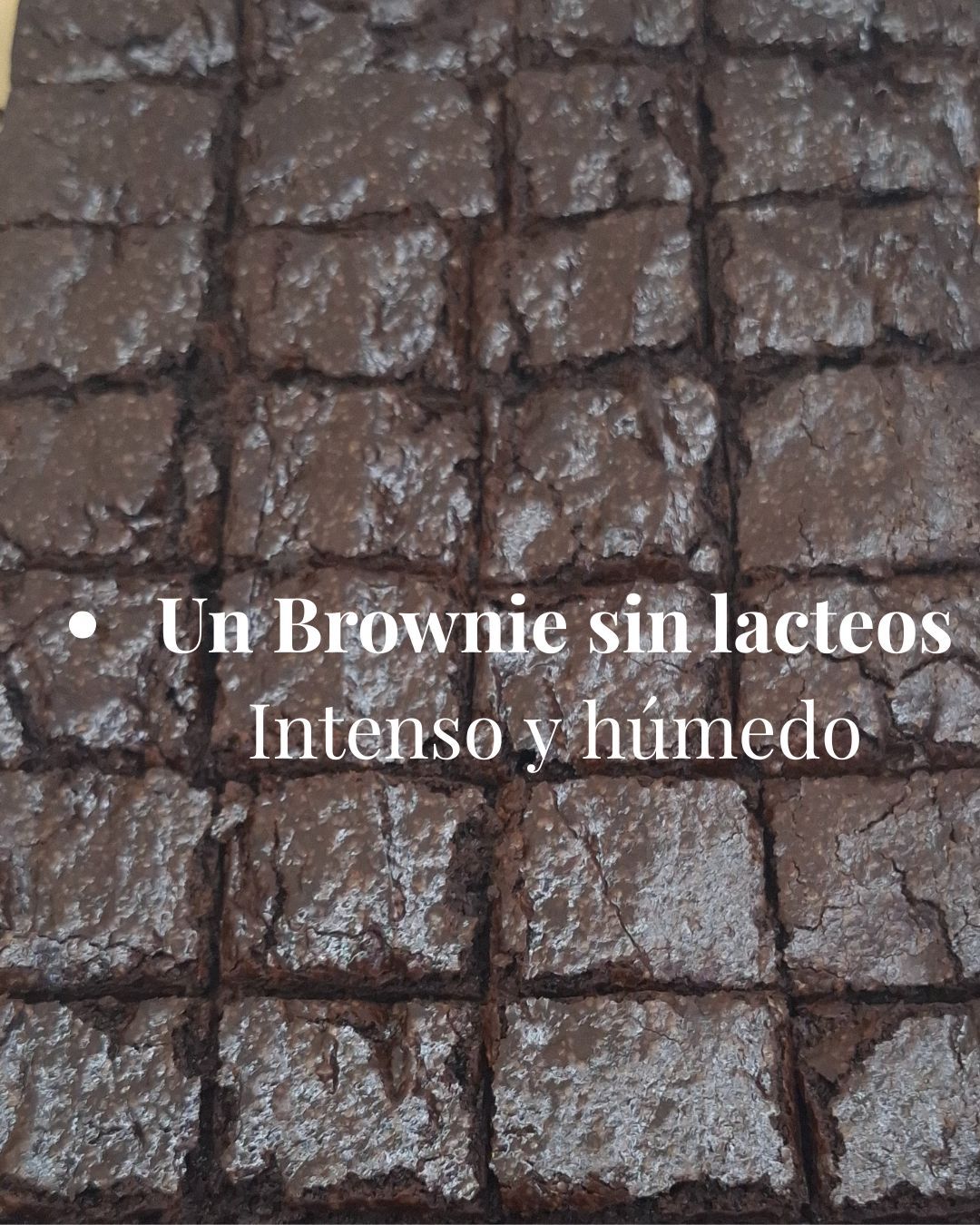 Brownie (pareve) bandeja