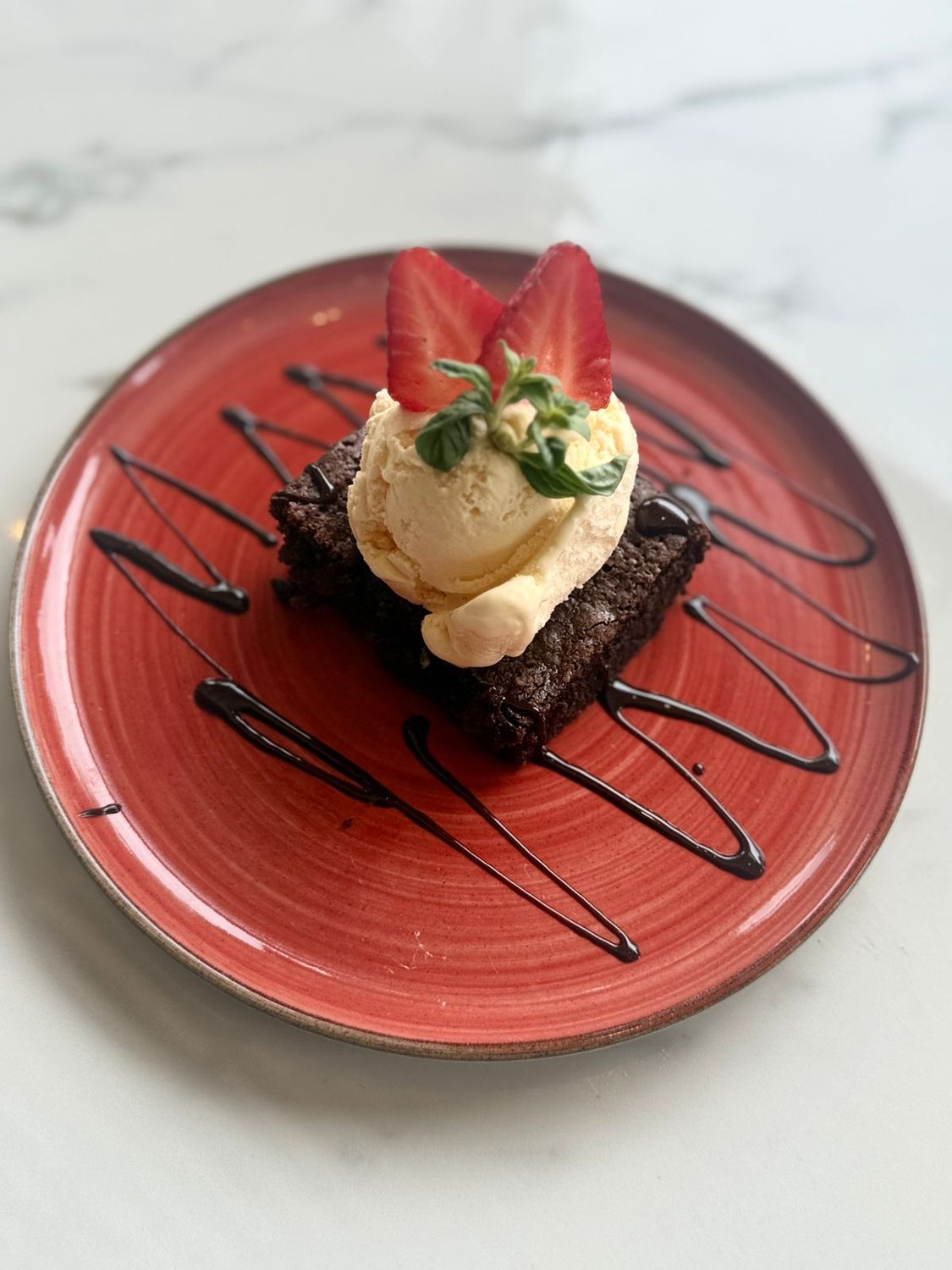 Brownie (pareve) bandeja