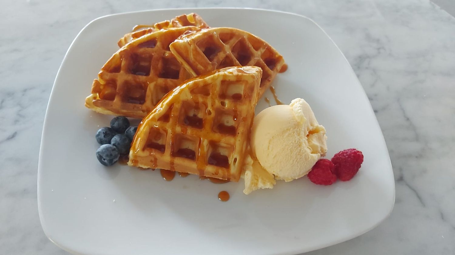 Waffles estilo americano x 18 und