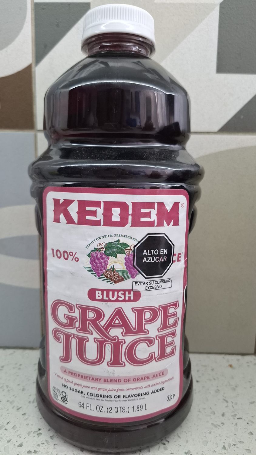 Jugo de uva kedem