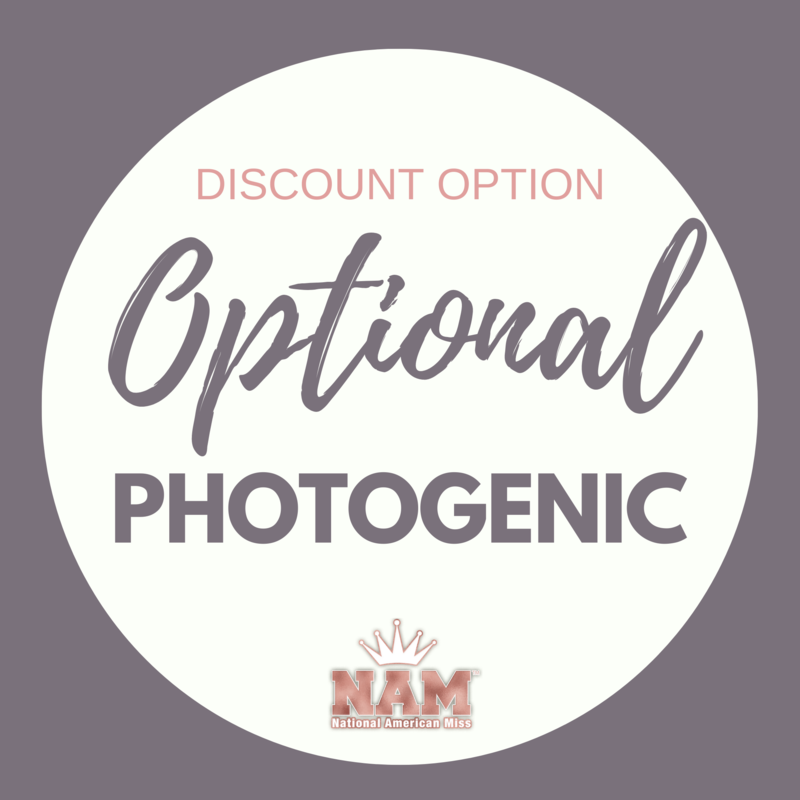 Optional Photogenic Contest Discount