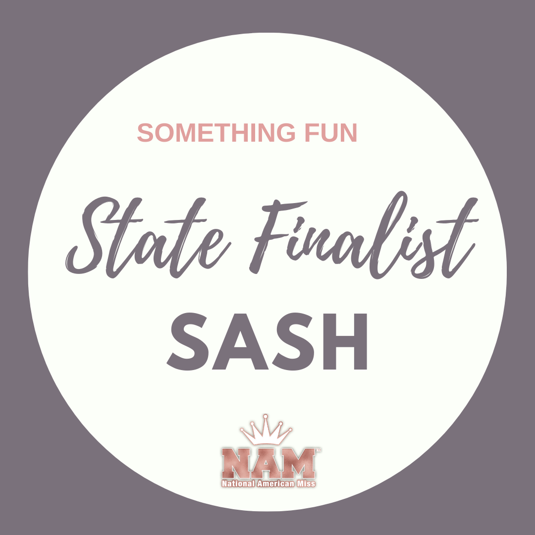 State Finalist Sash