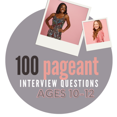 100 Practice Interview Questions: Ages 10 - 12