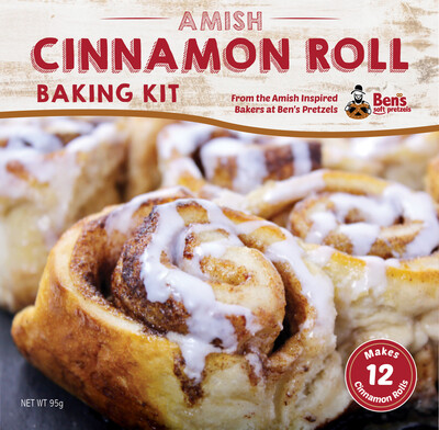 Amish Cinnamon Rolls- 2 Pack Dry Baking Ingredient Kit.