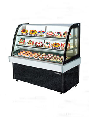 Confectionary showcase w/ 2 glass shelves " CCS15SB13-2FB"
