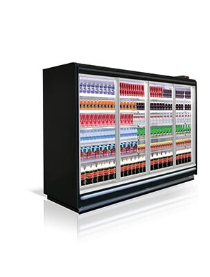 UPRIGHT CHILLER 4 DOOR