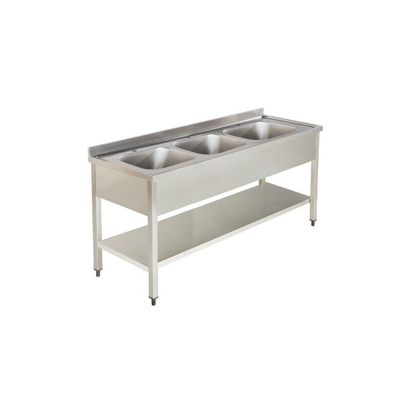 TRIPPLE BOWL SINK