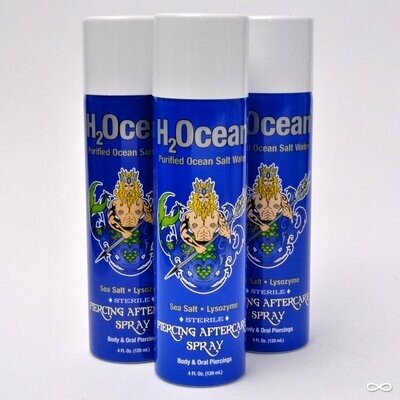 H2Ocean Sterile Saline Spray, 4 oz.