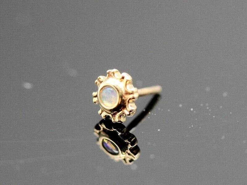 BVLA Pin with firenze 3.5 mm 1.5 mm center bezel
