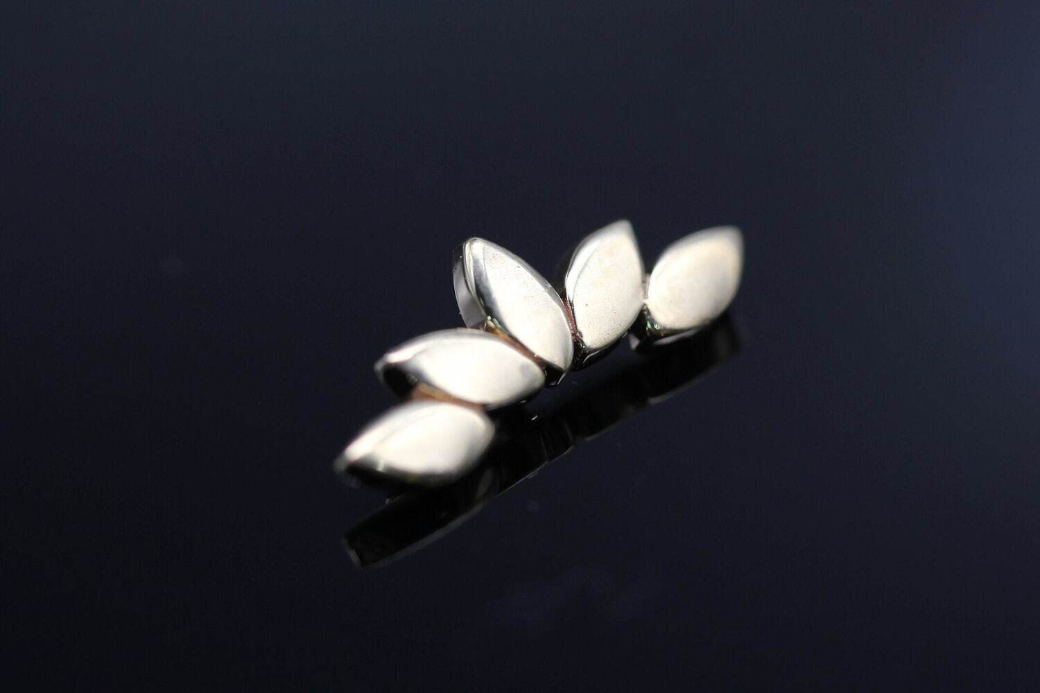 BVLA yellow gold threaded flat Serenity