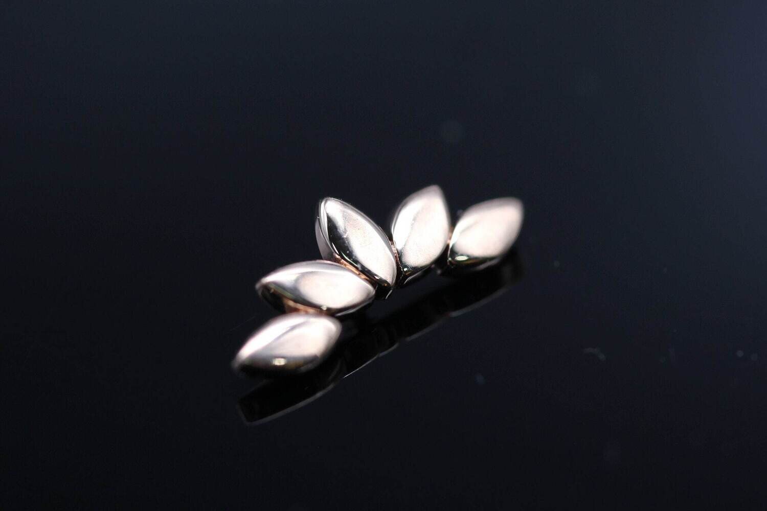 BVLA rose gold threaded flat Serenity