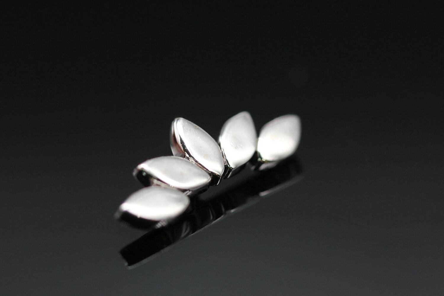 BVLA White gold threaded flat Serenity