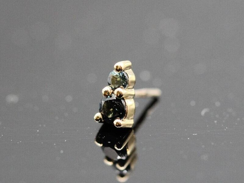BVLA Pin with Jeanie 2 4x2 2 gems