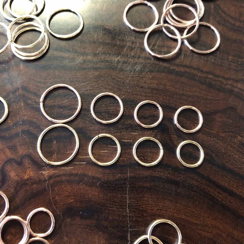 50  20g 5/16 Solid Gold Seamless Ring