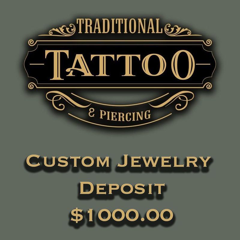 $1000.OO Custom Jewelry Deposit