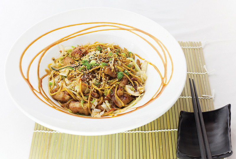 Chicken Yakisoba