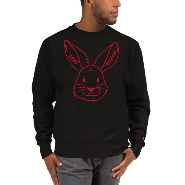 MDJoriginal "The Rabbit"  Champion Sweatshirt